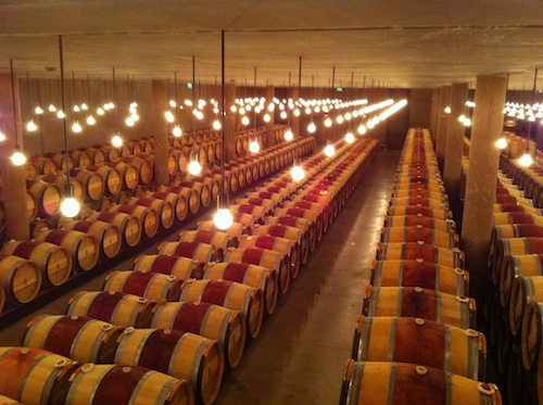 Barrel Room, Chateau Latour