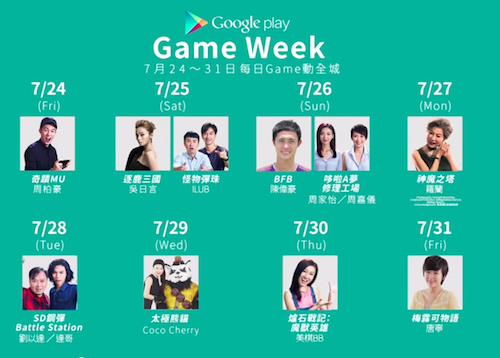 Google Play Game Week